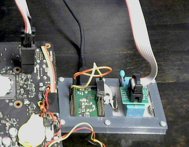 Librem Mini v2 with external flasher connected